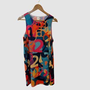 Lucky 2 Number Print Dress